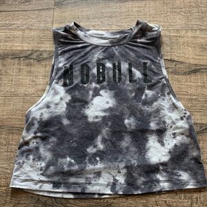 No bull crop tank top
